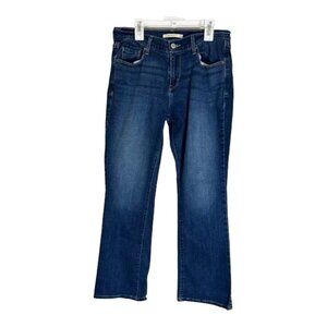 Levi’s 515 Boot Cut Jeans Women’s Size 6 Med Wash Blue Mid-Rise Denim Stretch